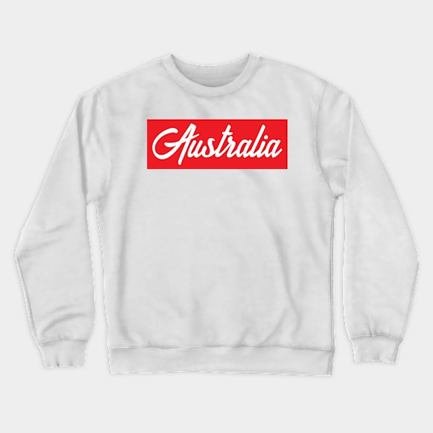 Australia Australian Crewneck Sweatshirt by ProjectX23